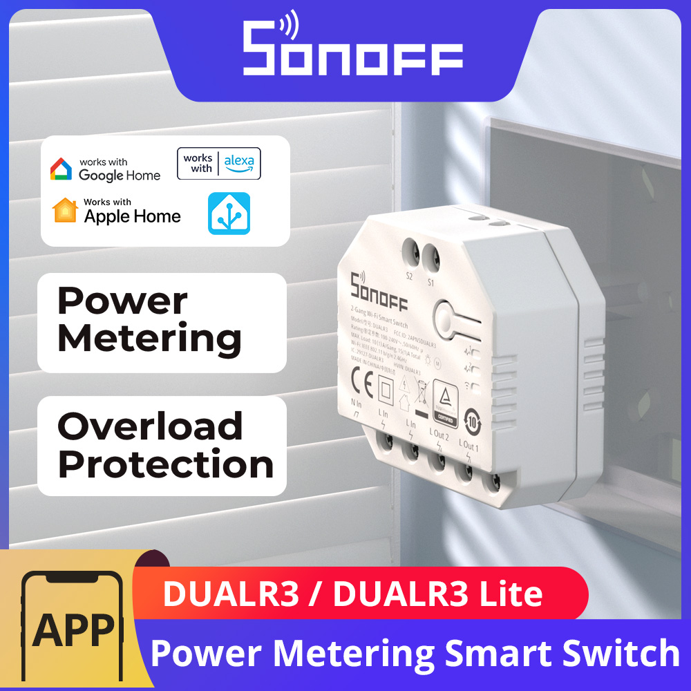 Sonoff - SONOFF DUALR3 / DUALR3 Lite 2