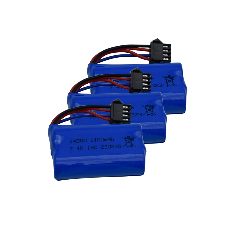 7.4V 1400mAh 14500 Lithium-Ion - огляд і ціна Shelly Plug