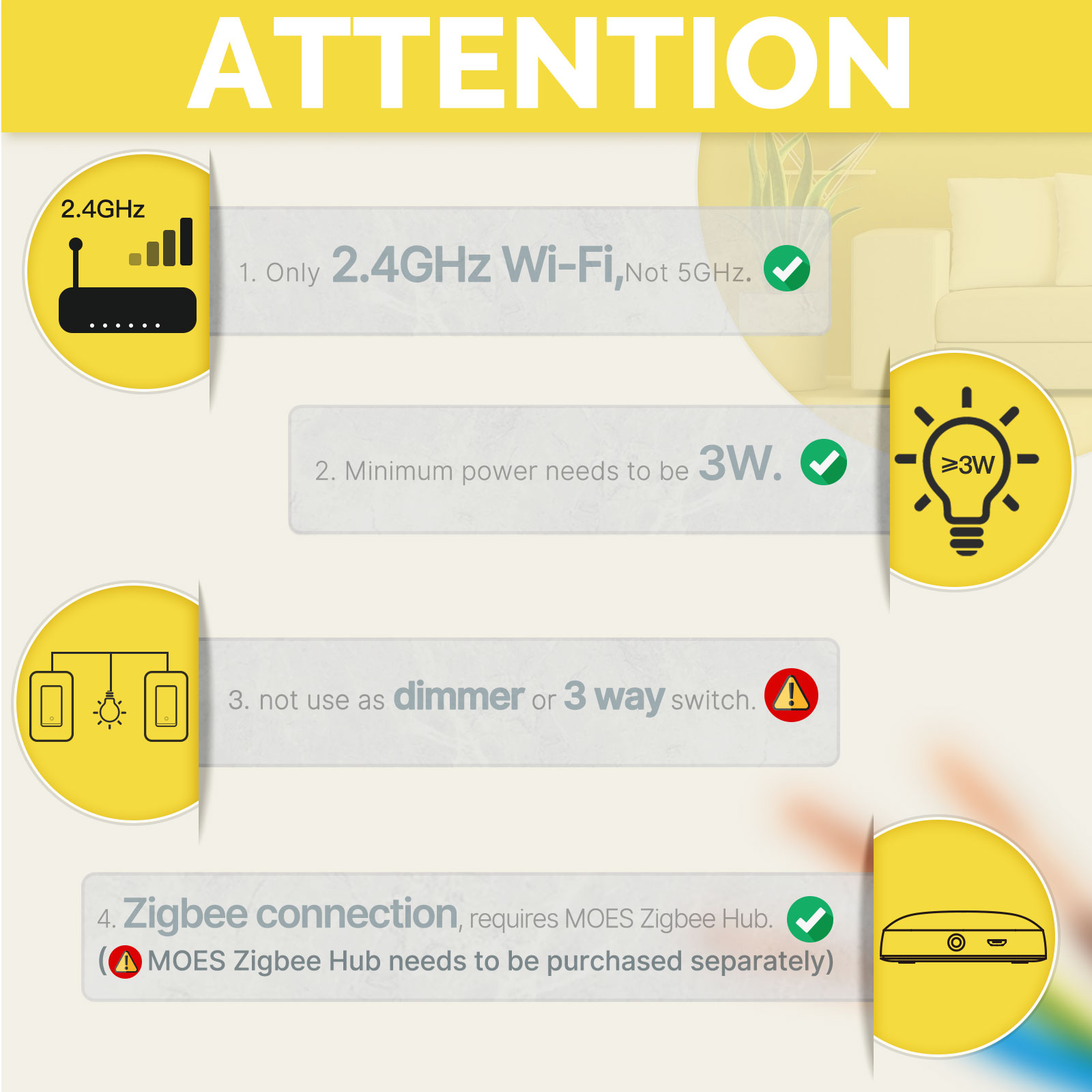 MOES US Standard Zigbee Smart  - огляд і ціна Smart Relay Tuya