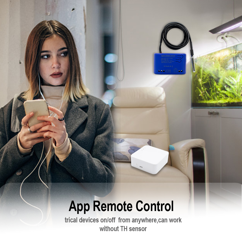 Zigbee Temperature Smart Switc - огляд і ціна Smart Relay Tuya