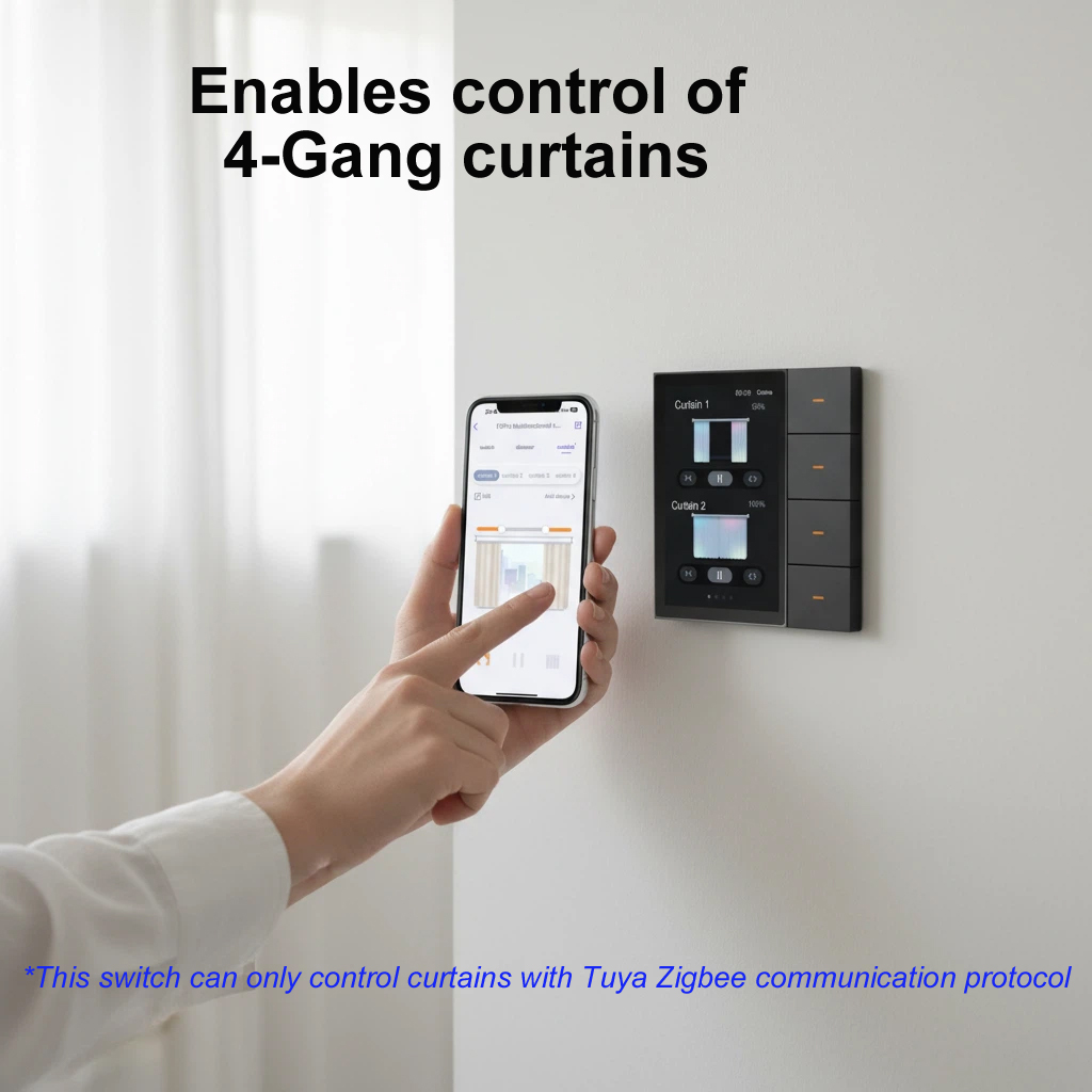 F3-pro Tuya Smart Panel ZigBee - огляд і ціна Smart Relay Tuya
