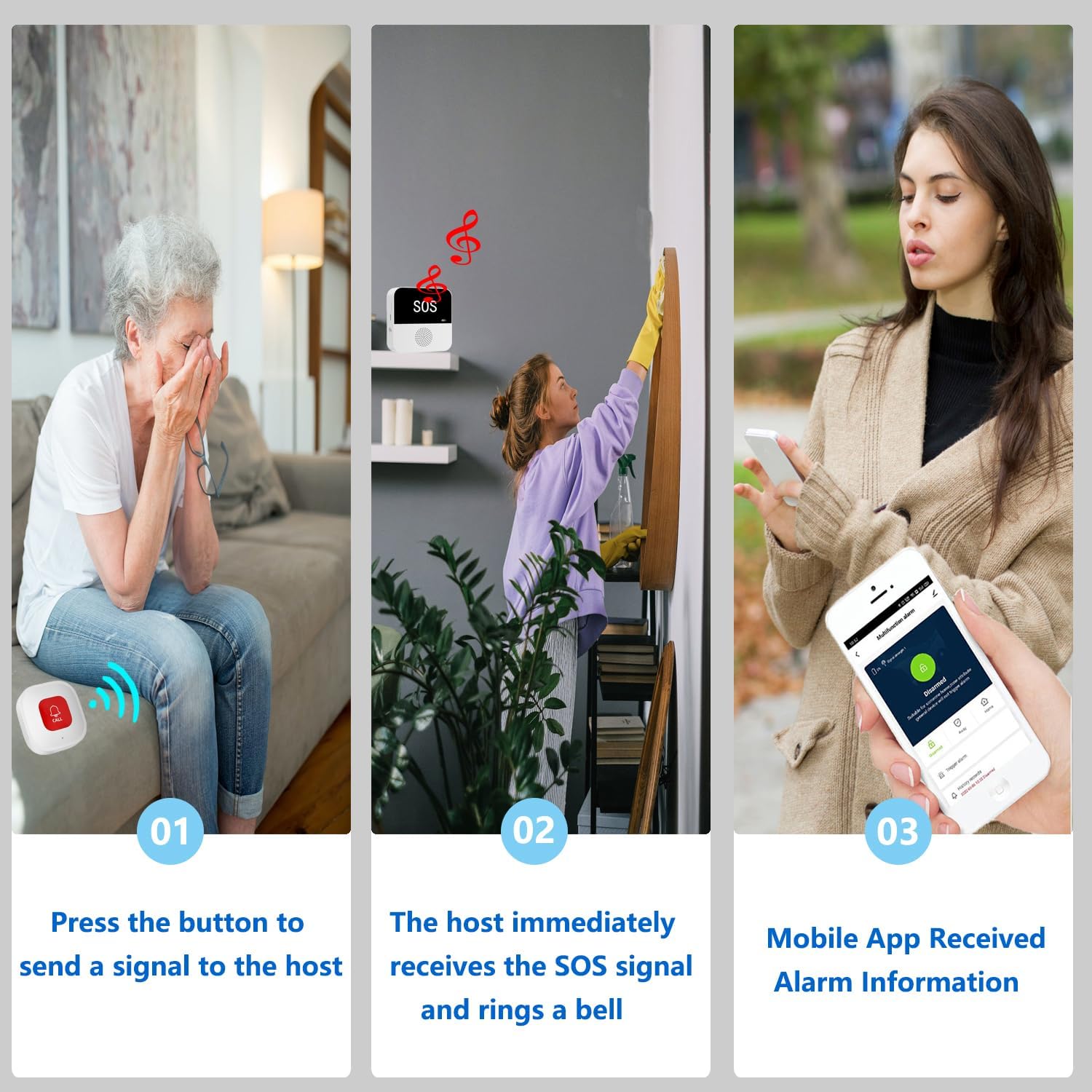 Wireless WiFi Elderly Caregive - огляд і ціна Home Assistant Tuya